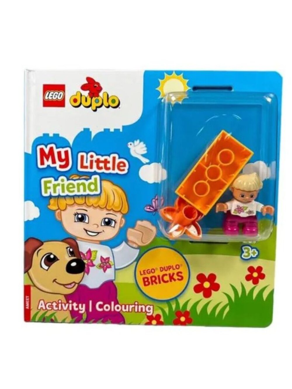 LEGO Duplo My Little Friend Activity & Colouring Book With Bricks For Ages 3+